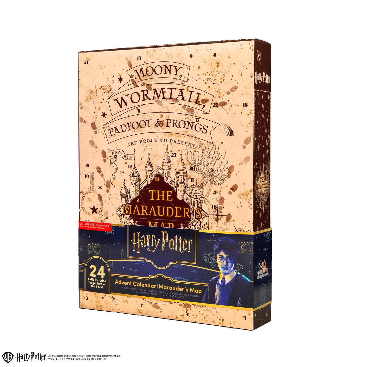 Calendario Adviento Harry Potter 2026 Mapa del Merodeador - PREVENTA