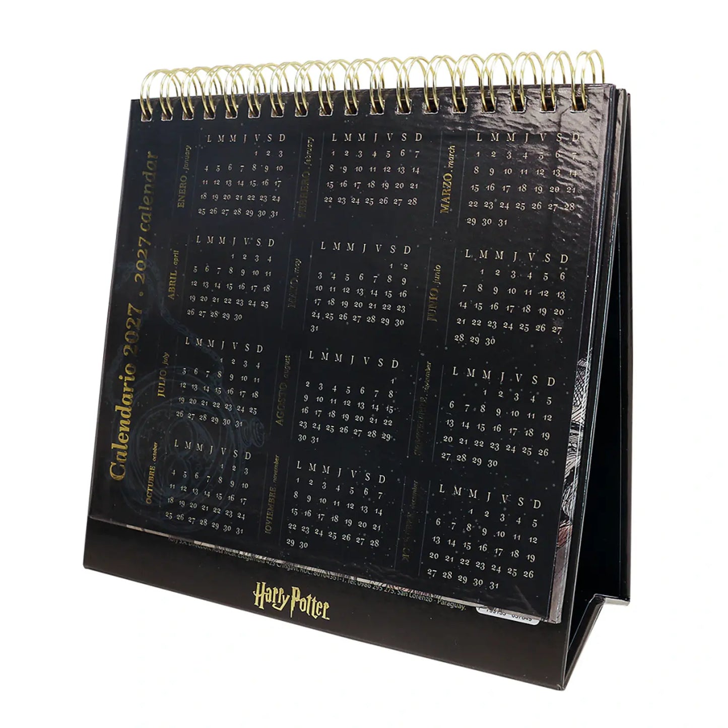 Calendario de Escritorio Harry Potter 2027