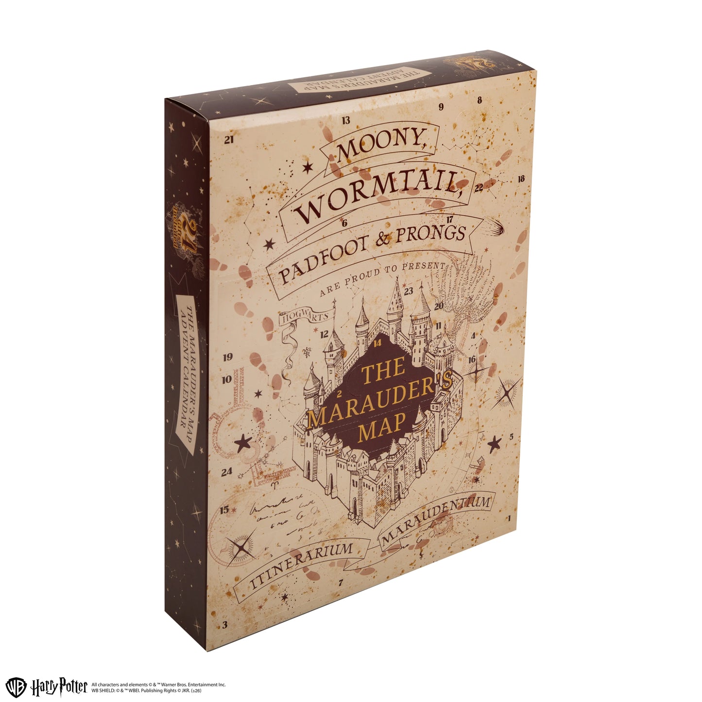 Calendario Adviento Harry Potter 2026 Mapa del Merodeador - PREVENTA