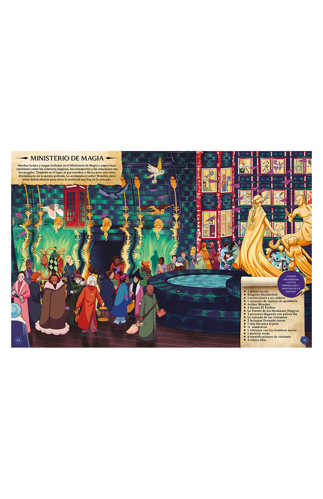 Harry Potter. Un libro de busca y encuentra - Tapa Dura