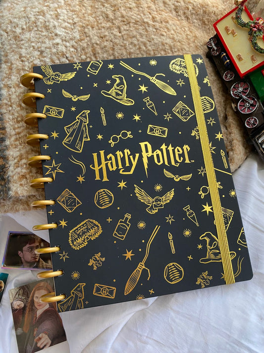 Cuaderno Discos Loop - Harry Potter
