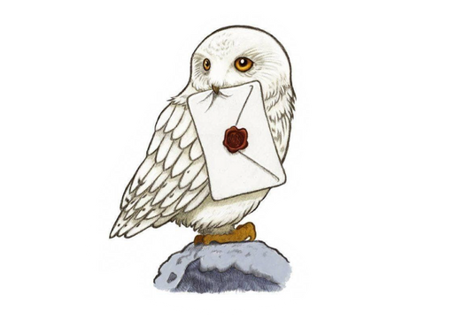 Sticker Hedwig - Harry Potter